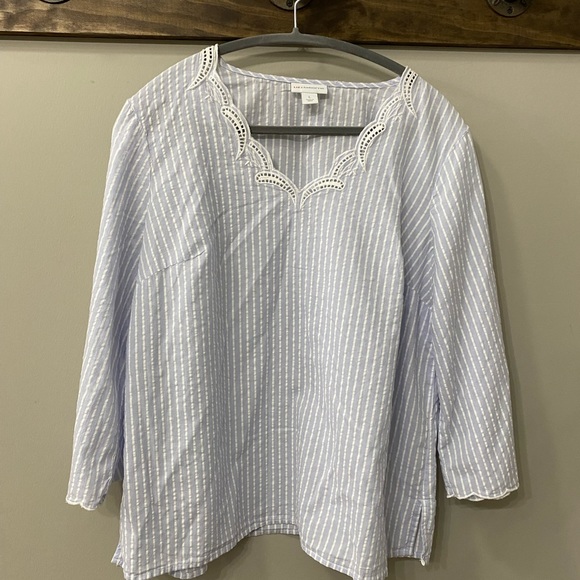 Liz Claiborne blouse. Women’s size L - Picture 12 of 15